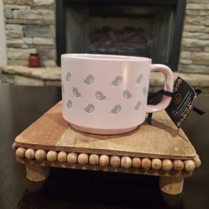 Viral Halloween Pastel Pink Ghost Mug-NWT